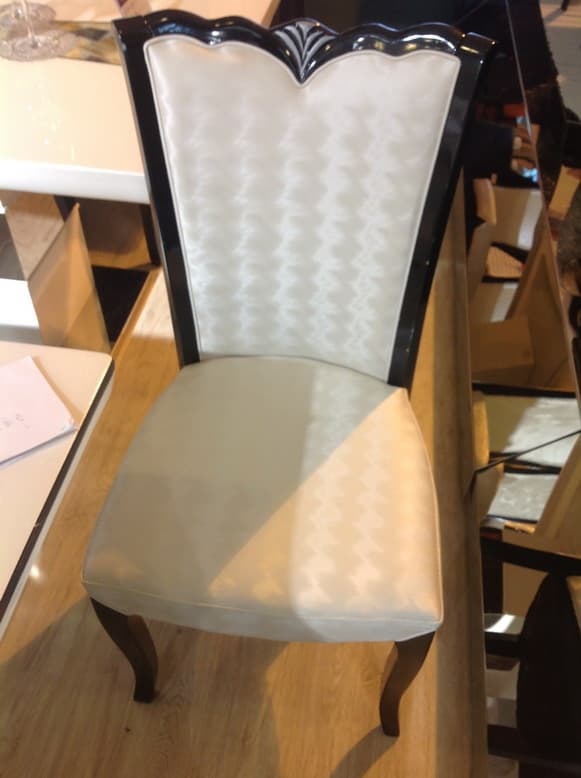 modern wooden banquet chair furniture